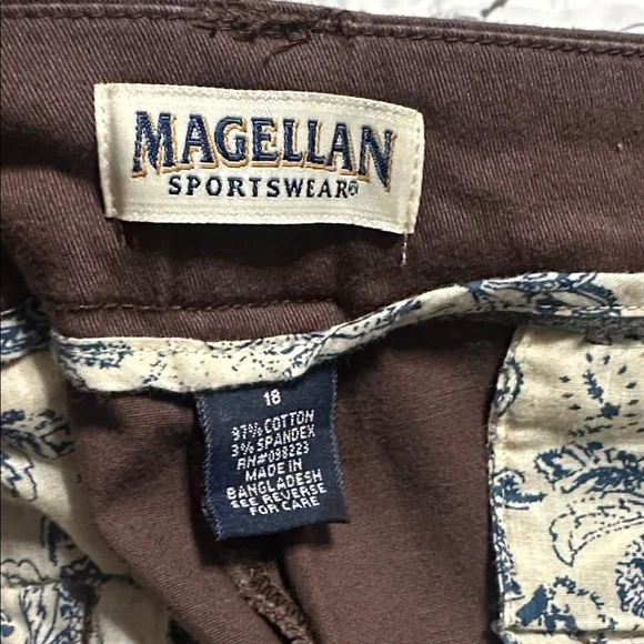 Magellan Outdoors Brown Capris - Picture 2 of 4